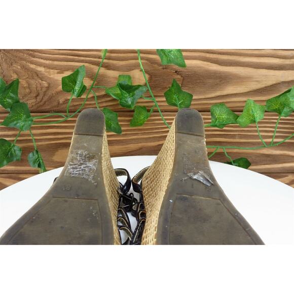 Glo Jeans Sz 8.5 M Black Strappy Synthetic‎ Women Sandals - Picture 7 of 7